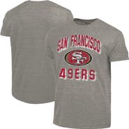 Champion Men's Champion Charcoal San Francisco 49ers Ultimate Tri-Blend T-Shirt