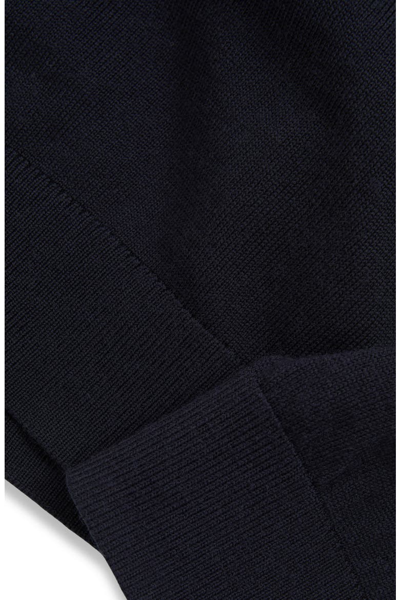 Kids' Blackhall Quarter Zip Wool Sweater, Alternate, color, NAVY