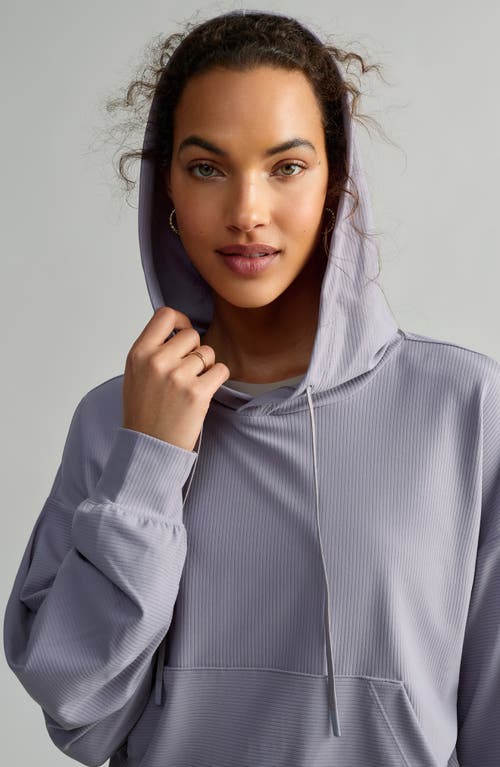 Rhone Ripple Hoodie In Gray