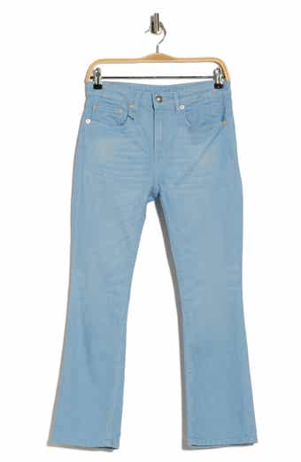 R13 Kick Fit Crop Flare Leg Jeans