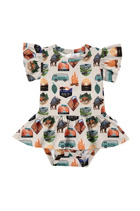 Tiny Traveler Bodysuit Twirl (Baby)