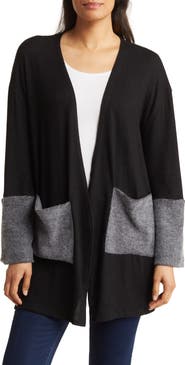 GO COUTURE Spring Colorblock Cardigan