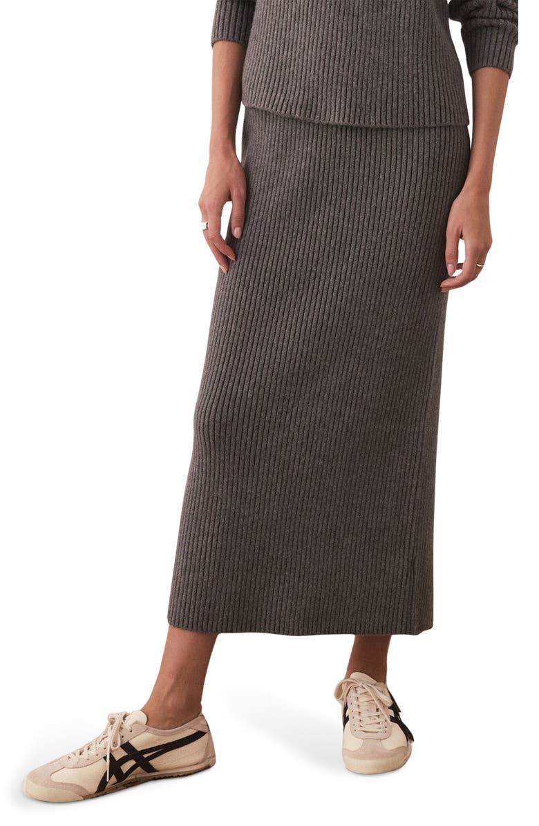 Marine Layer Isla Midi Sweater Skirt, Main, color,
