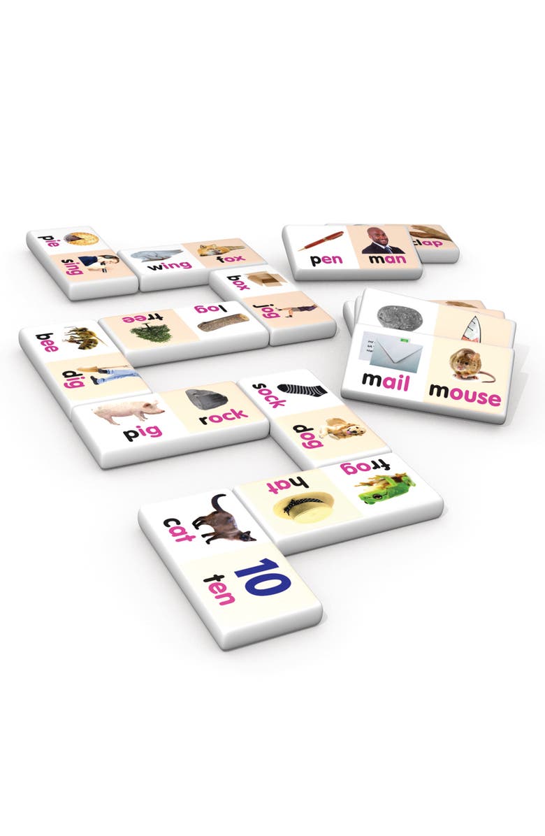 Junior Learning Rhyming Word Dominoes, Main, color, Multicolored