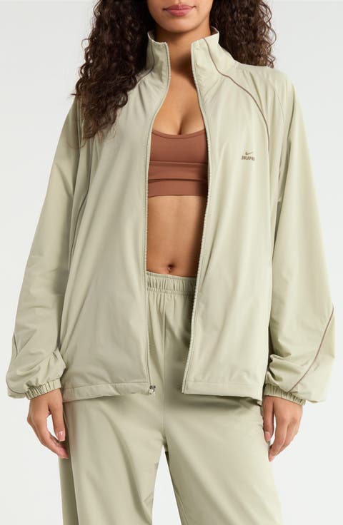 Oversize Stretch Nylon Jacket