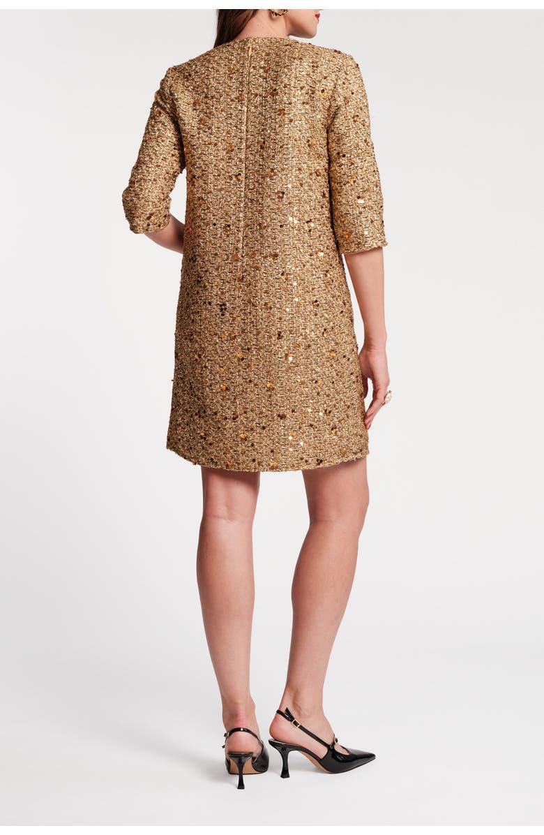 Frances Valentine Mod Dress, Alternate, color, Gold