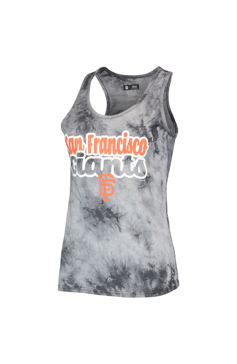 CONCEPTS SPORT Women's Concepts Sport Charcoal San Francisco Giants Billboard Racerback Tank Top & Shorts Set, Alternate, color, Charcoal