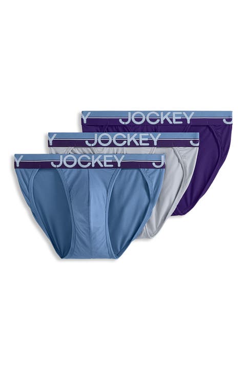 Mens Infinite Cool Microfiber Stretch String Bikini - 3 Pack