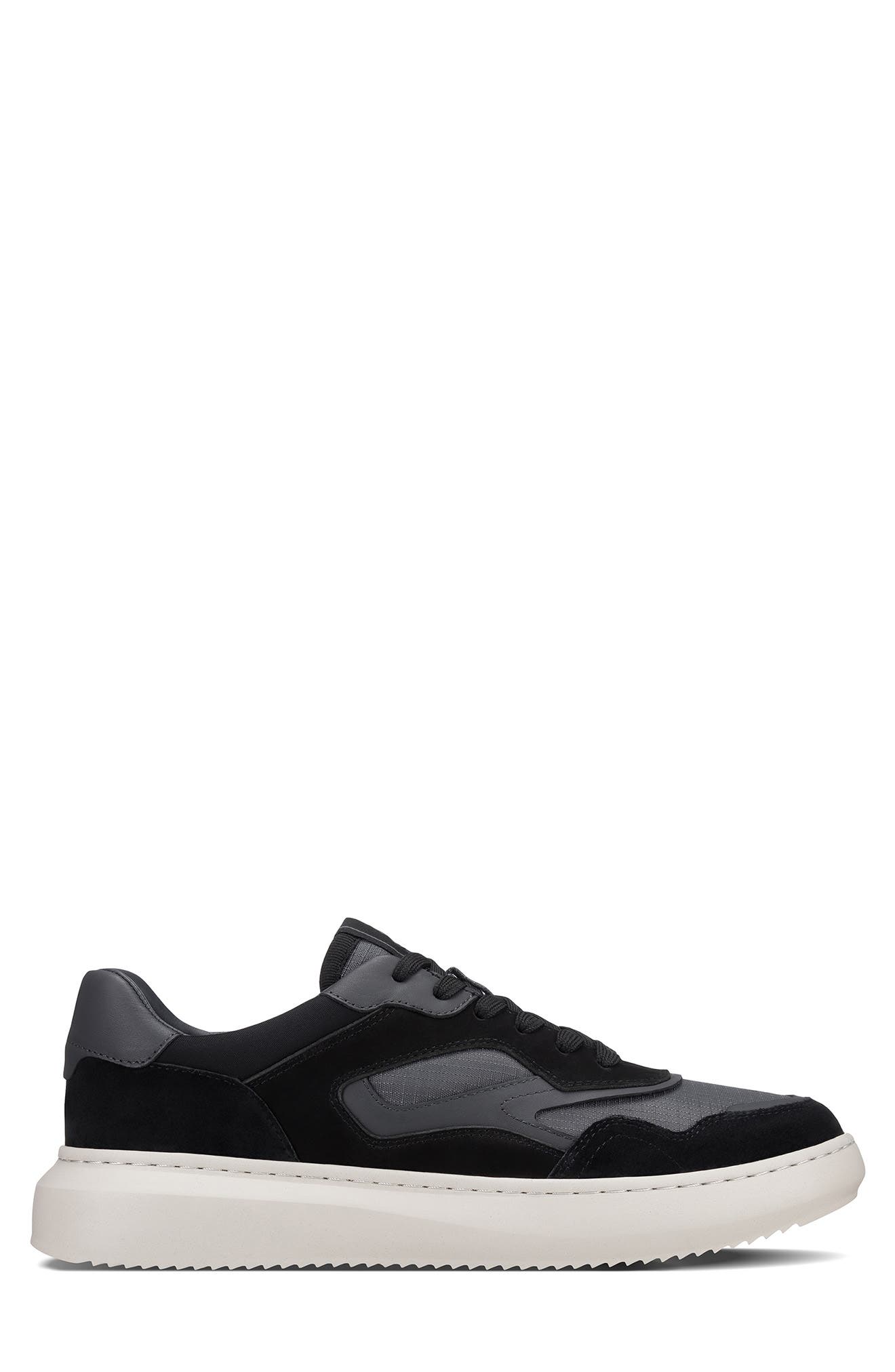 GREATS Wythe Leather Paneled Sneaker, Alternate, color, 