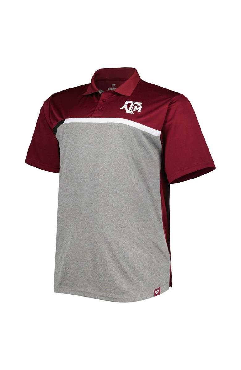PROFILE Men's Maroon Texas A&M Aggies Big & Tall Polo, Alternate, color, 