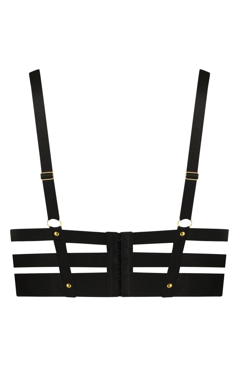 Hunkemöller Occult Underwire Longline Bra, Alternate, color,