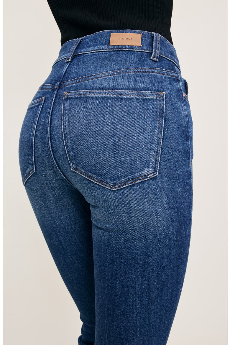 Bridget Bootcut High Rise Instasculpt Crop Jeans, Alternate, color, HULTON