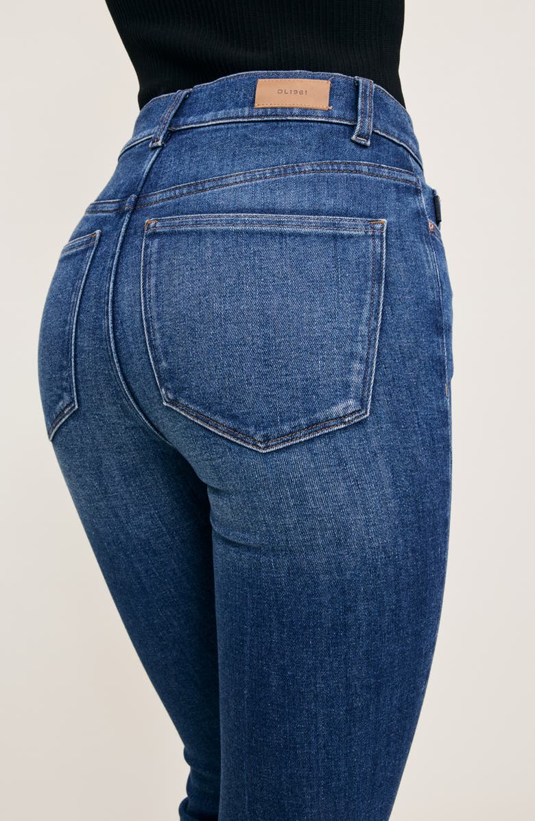 DL1961 Bridget Bootcut High Rise Instasculpt Crop Jeans, Alternate, color, 