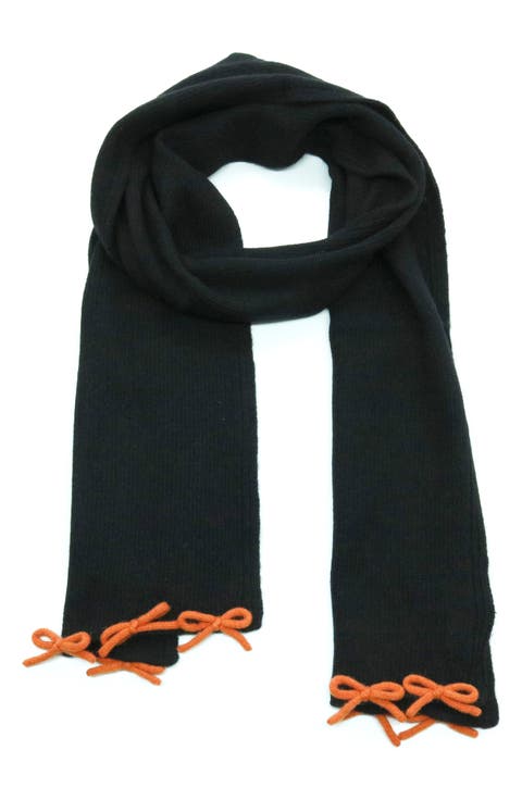 Bow Trim Scarf