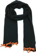 Portolano Bow Trim Scarf