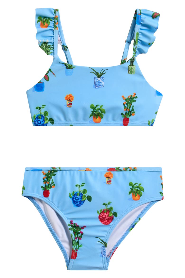 Kids' Playa Bonita Two-Piece Swimsuit, Main, color, PLAYA BONITA