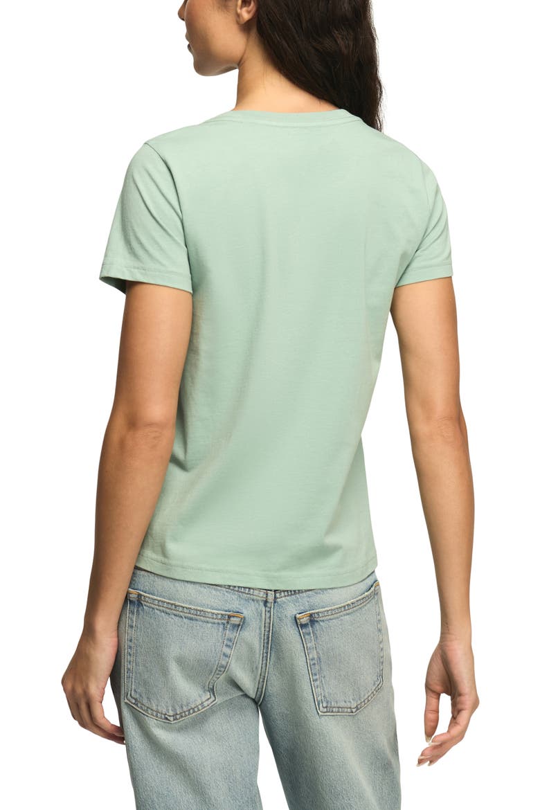 Lucky Logo Floral Graphic T-Shirt, Main, color, ETHER