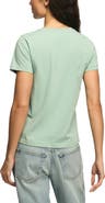 Lucky Brand Lucky Logo Floral Graphic T-Shirt