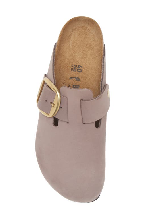 Birkenstock Boston Big Buckle Clog In Purple