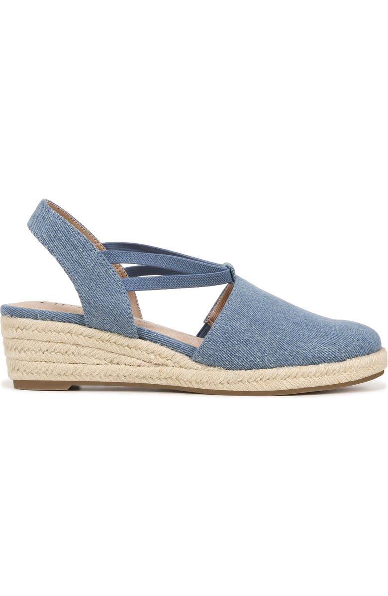 LifeStride Katrina Slingback Espadrille Wedge Pump, Alternate, color,