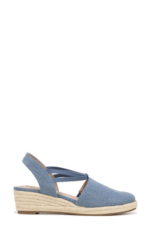 LIFESTRIDE LIFESTRIDE KATRINA SLINGBACK ESPADRILLE WEDGE PUMP