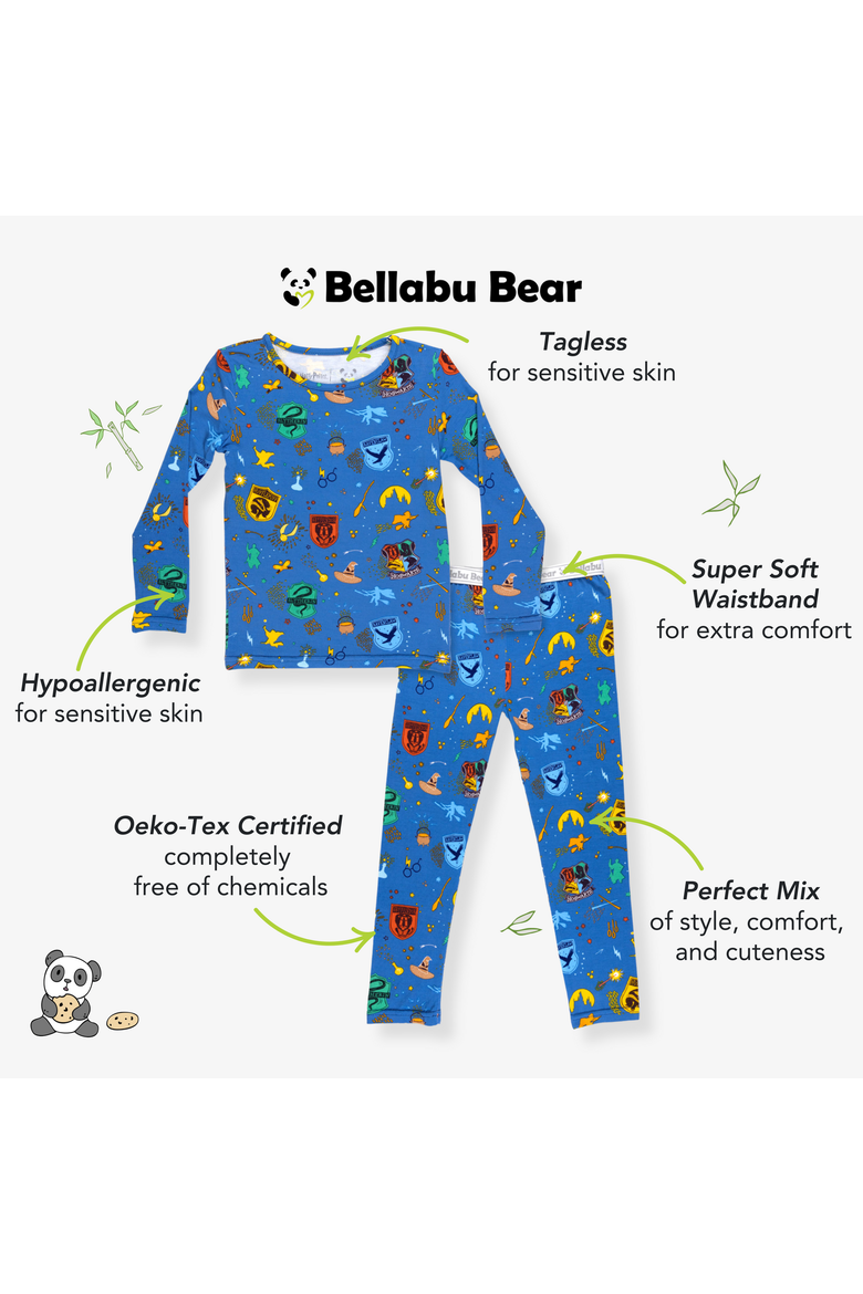 Kids' House Pride Set of 2 Piece Pajamas, Alternate, color, House Pride