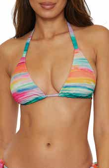 Becca Verano Reversible Triangle Bikini Top
