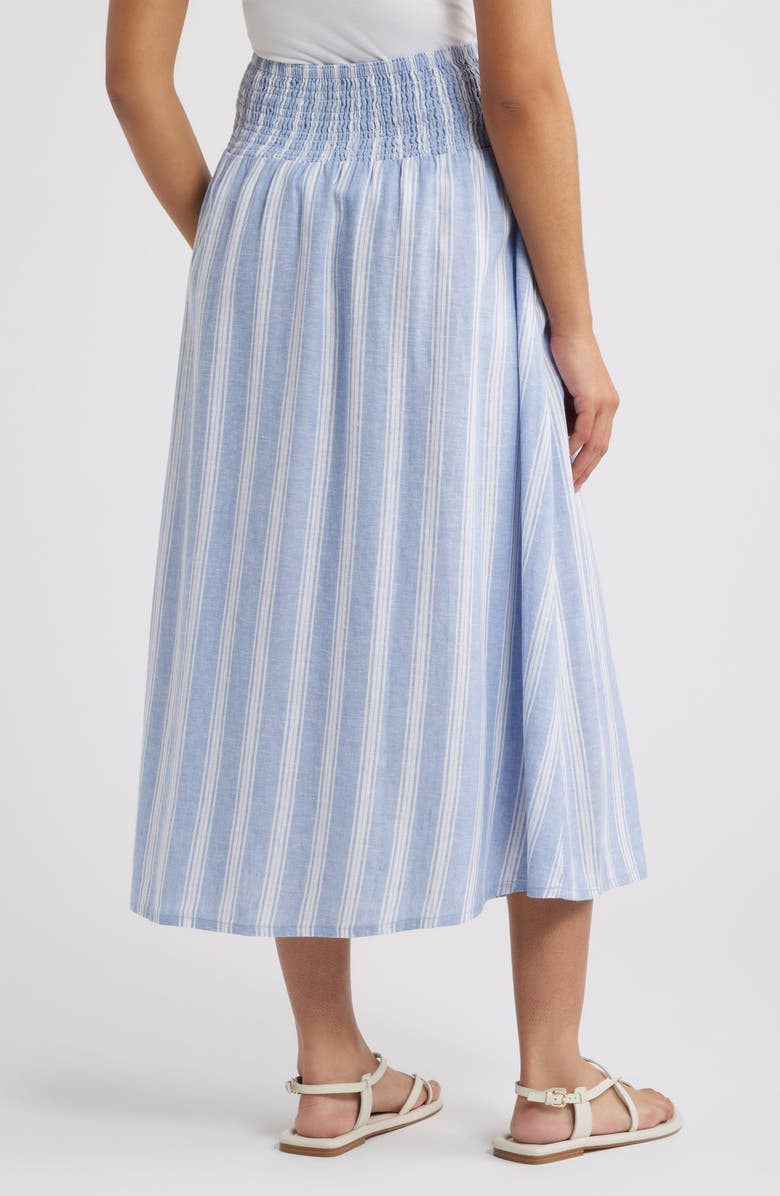 Linen Blend Skirt
