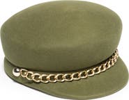 Eugenia Kim Sabrina Wool Baker Boy Cap