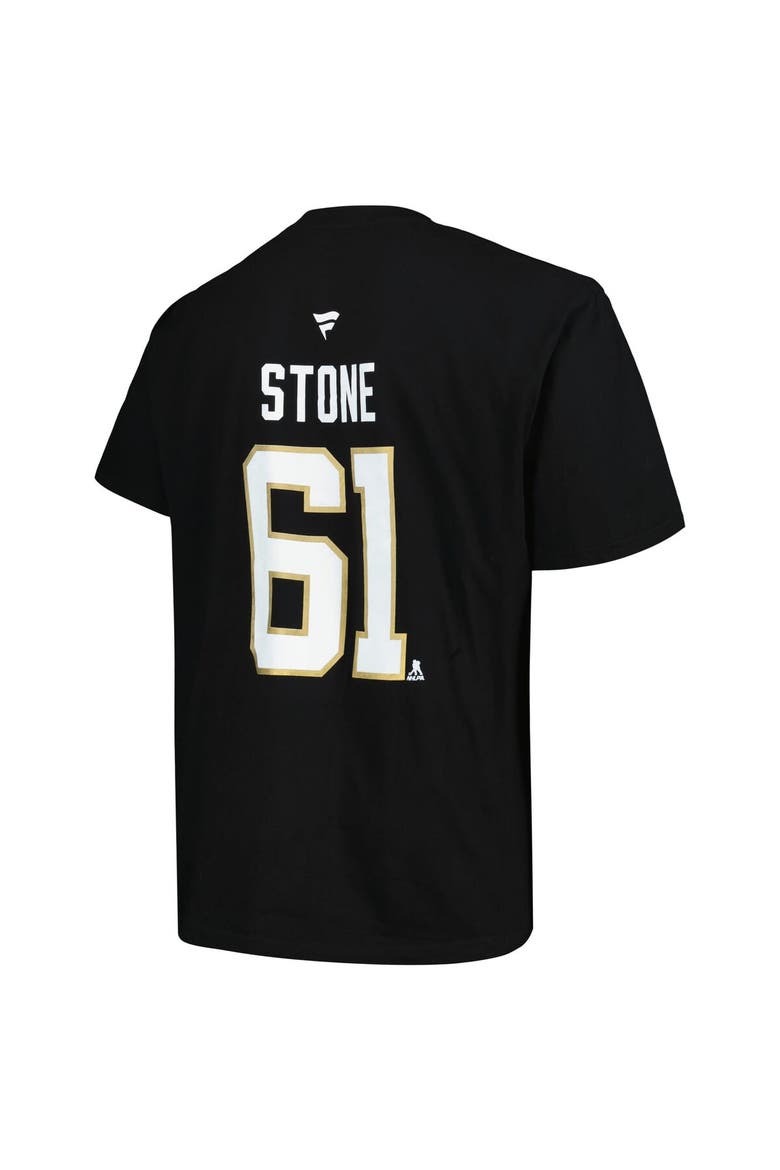 Men's Profile Mark Stone Black Vegas Golden Knights Big & Tall Name & Number T-Shirt, Alternate, color, Black