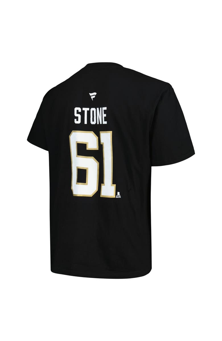 PROFILE Men's Profile Mark Stone Black Vegas Golden Knights Big & Tall Name & Number T-Shirt, Alternate, color,