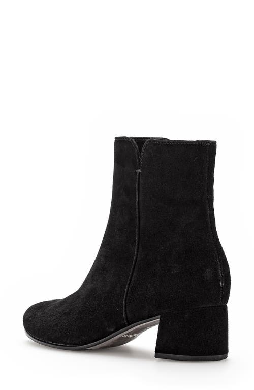 Gabor Zip Bootie In Black