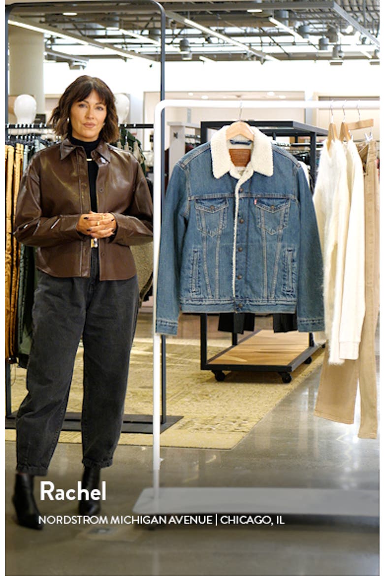 Levis® Fleece Denim Trucker Jacket video