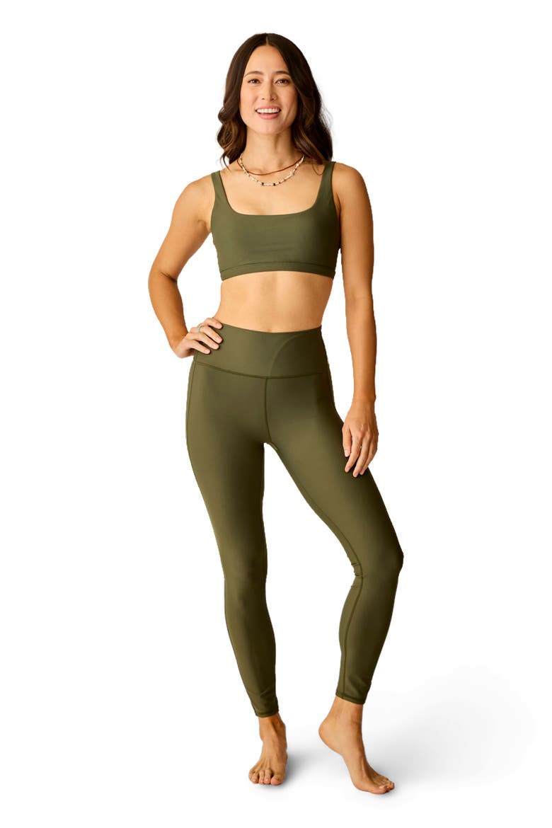 Saluda Compression Tight, Alternate, color, Dark Fir