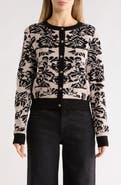 CYRUS Boyfriend Jacquard Cardigan