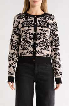 CYRUS Boyfriend Jacquard Cardigan