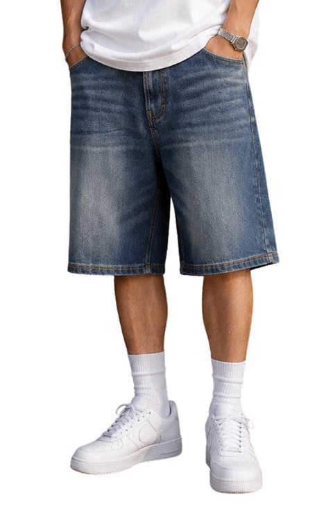 Baggy Denim Shorts