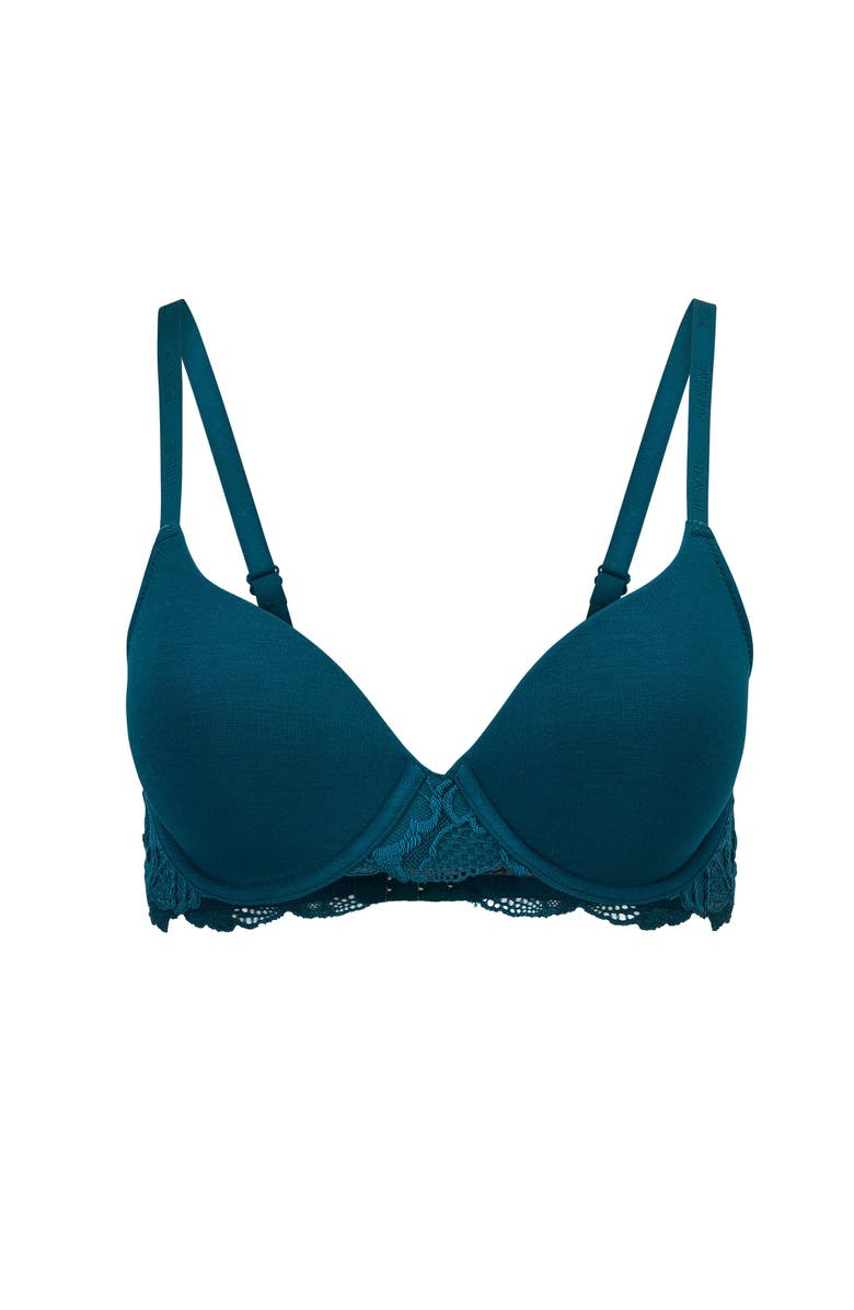 Adore Me Teagan Contour Full Coverage Bra, Alternate, color, Legion Blue