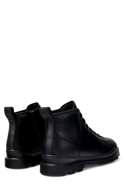 Camper Brutus Combat Boot In Black