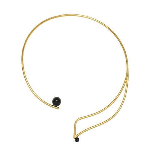 Dotto Objects Swara Necklace In Gold