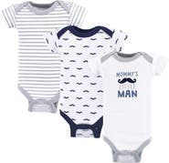 Luvable Friends Cotton Preemie Bodysuits