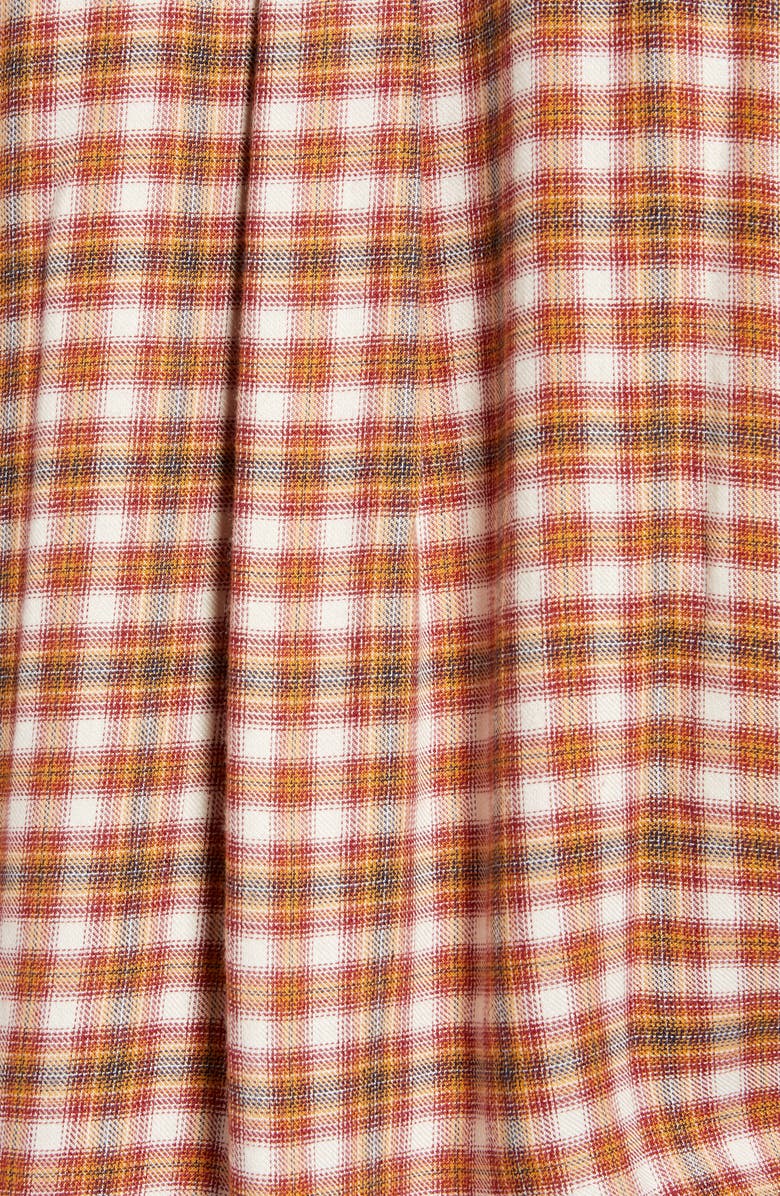 Treasure & Bond Plaid Long-Sleeve Top, Alternate, color, 