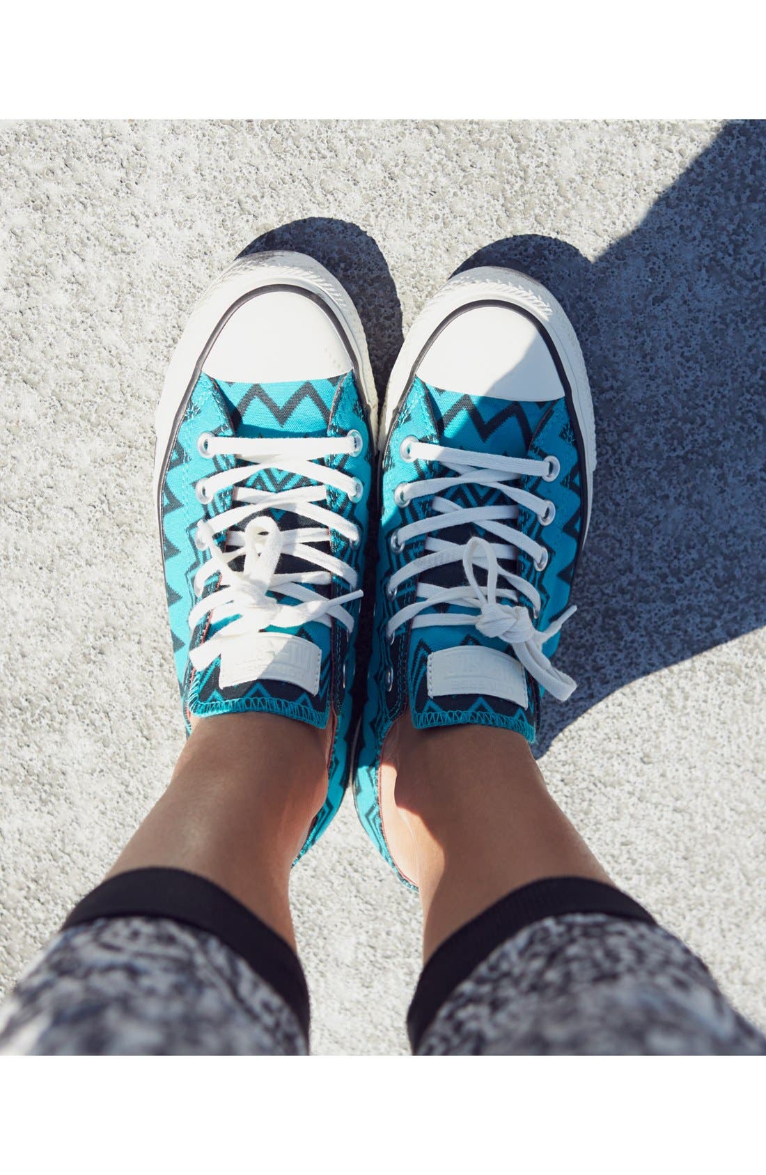 x Missoni Chuck Taylor® All Star® Low Sneaker, Alternate, color, MEDITERRANEAN