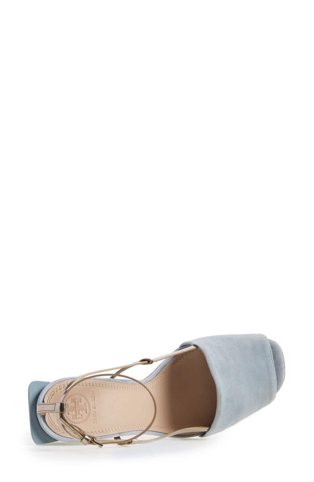 Tory Burch 'Curio' Ankle Strap Sandal, Alternate, color, 