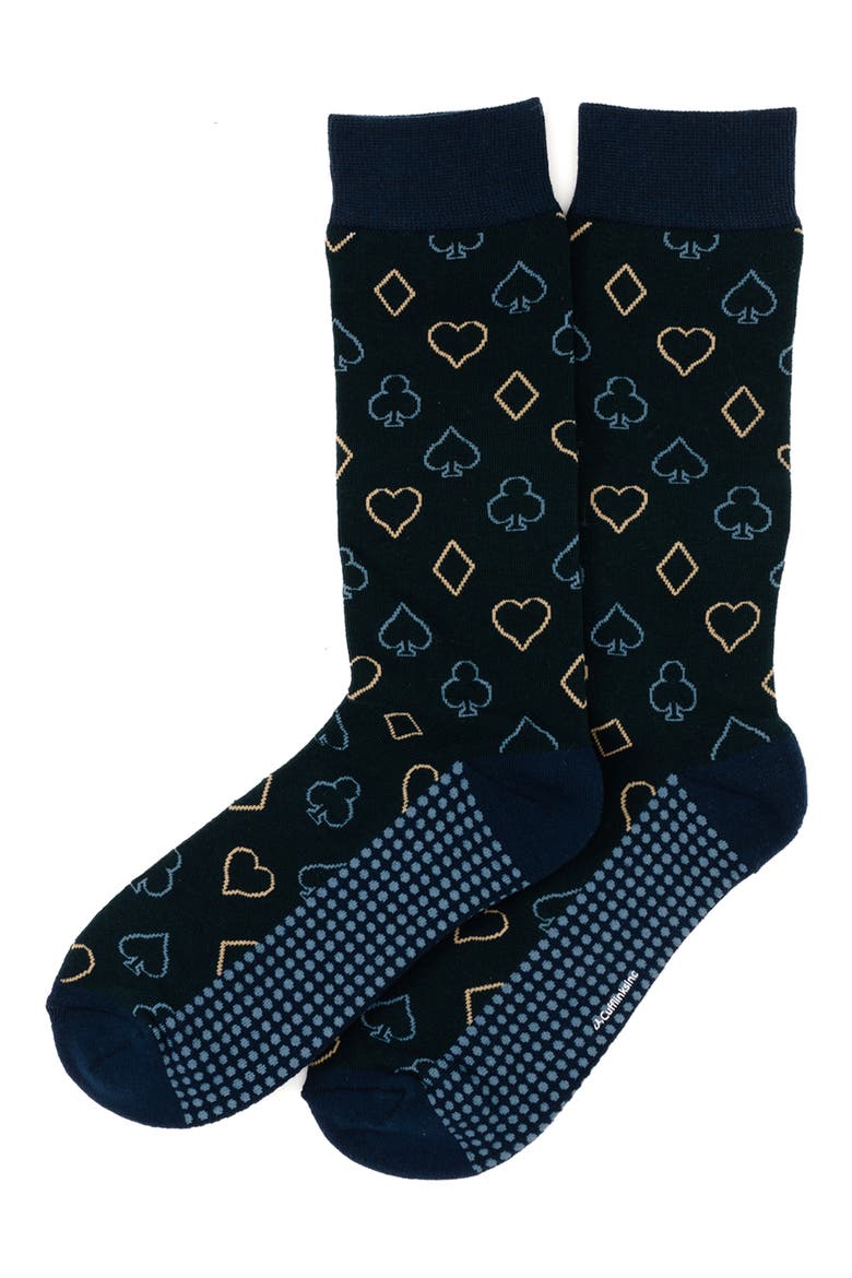 3-Pack Gentlemen's Night Out Crew Socks, Alternate, color, BLACK MULTI