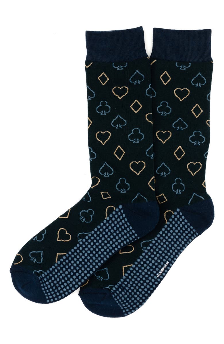 Cufflinks, Inc. 3-Pack Gentlemen's Night Out Crew Socks, Alternate, color, Black Multi