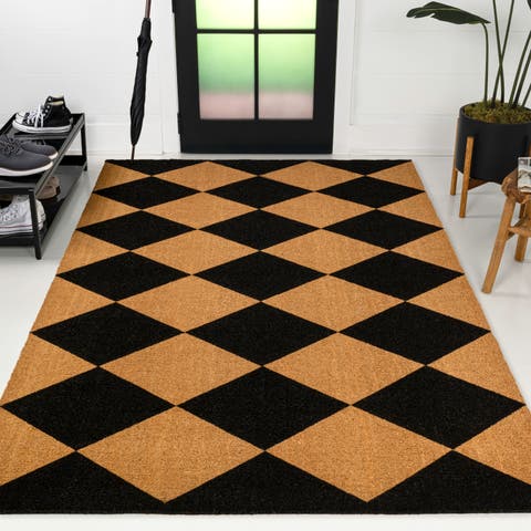 Peater Classic Casual Commerical Natural Coir Mat Indoor/Outdoor