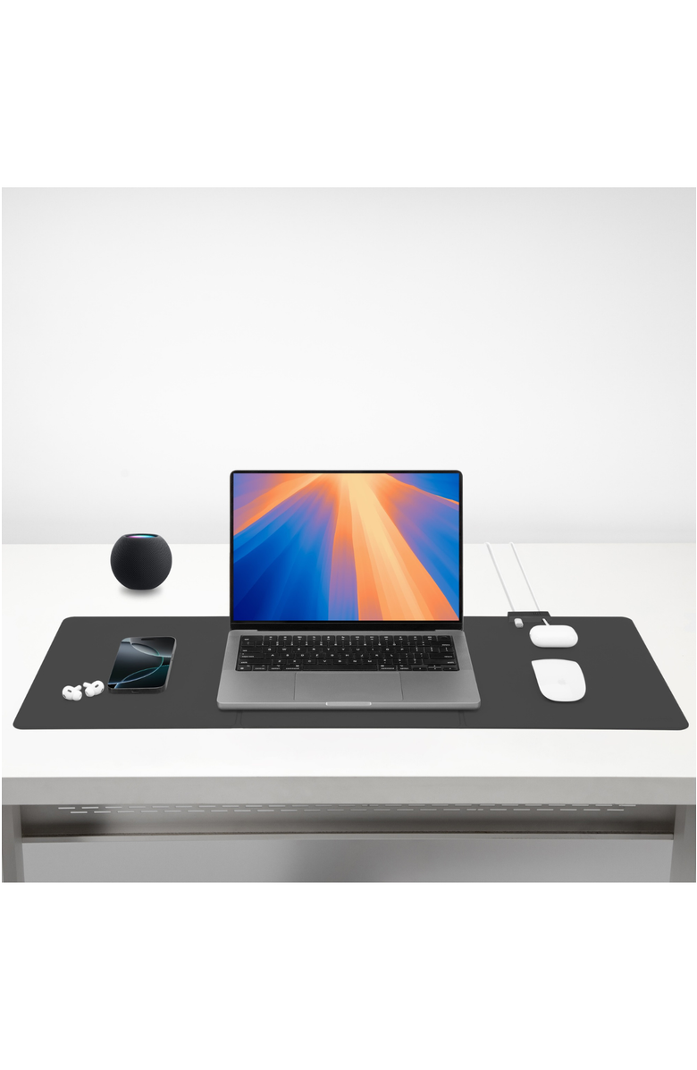 Function101 WorkPad with Magnetic Cable Manager, Alternate, color, Dark Gray