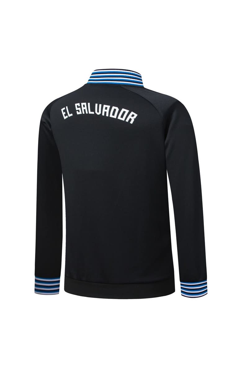 Umbro Men's Umbro Black El Salvador National Team Presentation Raglan Full-Zip Jacket, Alternate, color, Black
