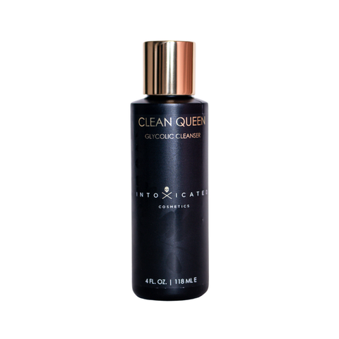 Clean Queen Glycolic Cleanser | 4oz/118mLe | Anti-Inflammatory | Peptides | Burdock Root | pH Balancing